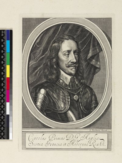Portrait of Charles I, 1658 by William Faithorne
